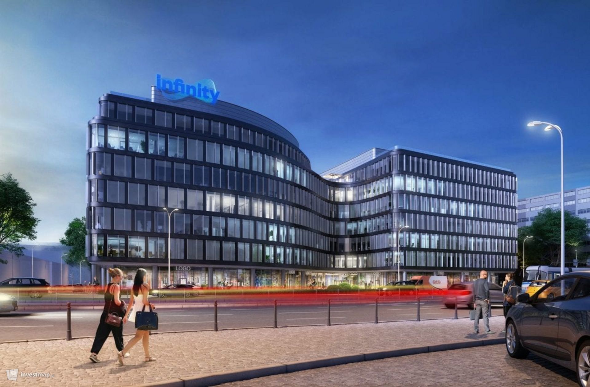 W centrum Wrocławia powstaje nowy biurowiec Infinity 