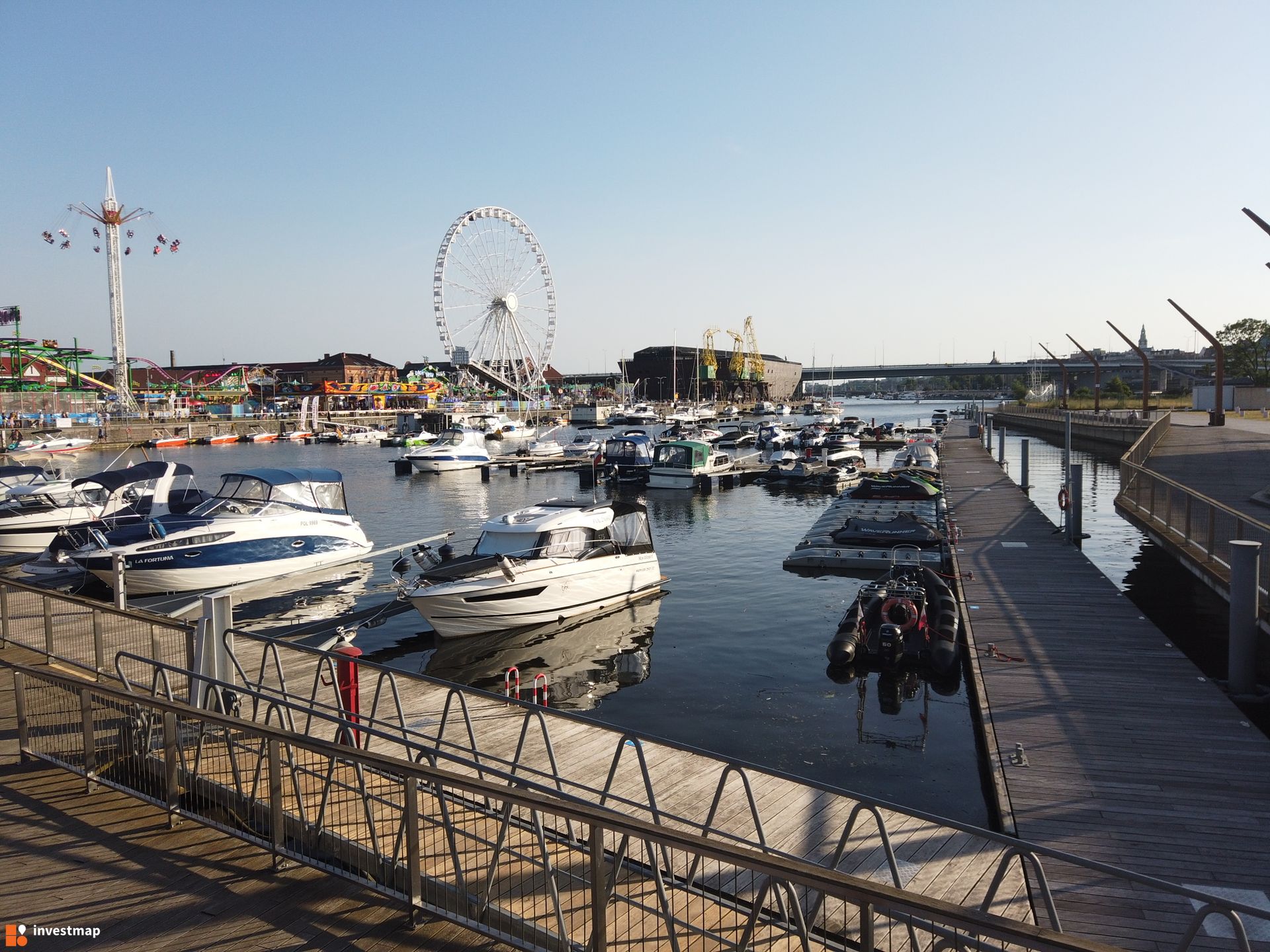 Marina na Wyspie Grodzkiej