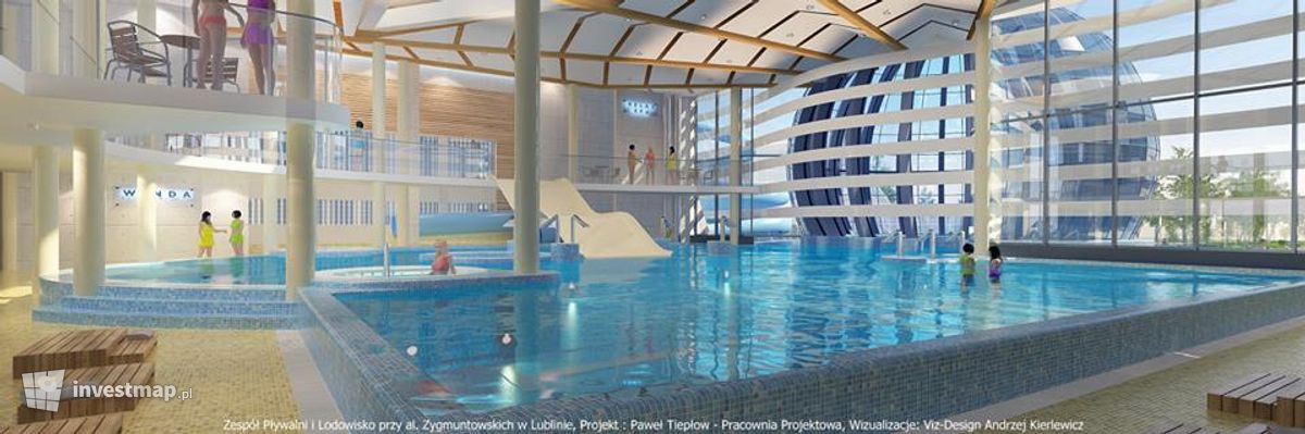 Wizualizacja [Lublin] Kompleks basenowy "Aqua Lublin" dodał Jan Hawełko 