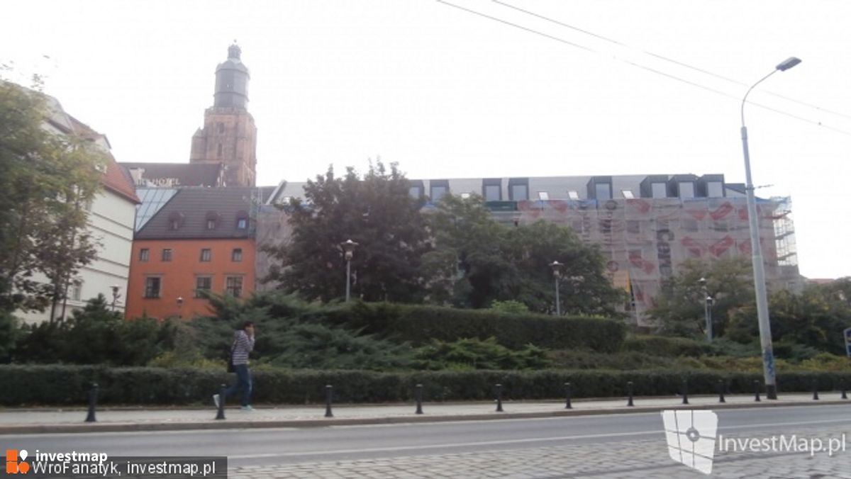 Zdjęcie [Wrocław] Hotel, ul. Łazienna fot. Jan Augustynowski