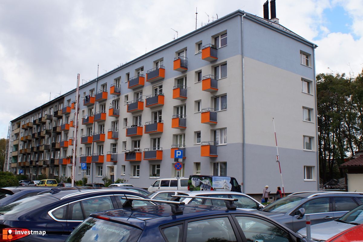 Zdjęcie [Kraków] Remont elewacji, ul. Śliwkowa 32 fot. Damian Daraż 