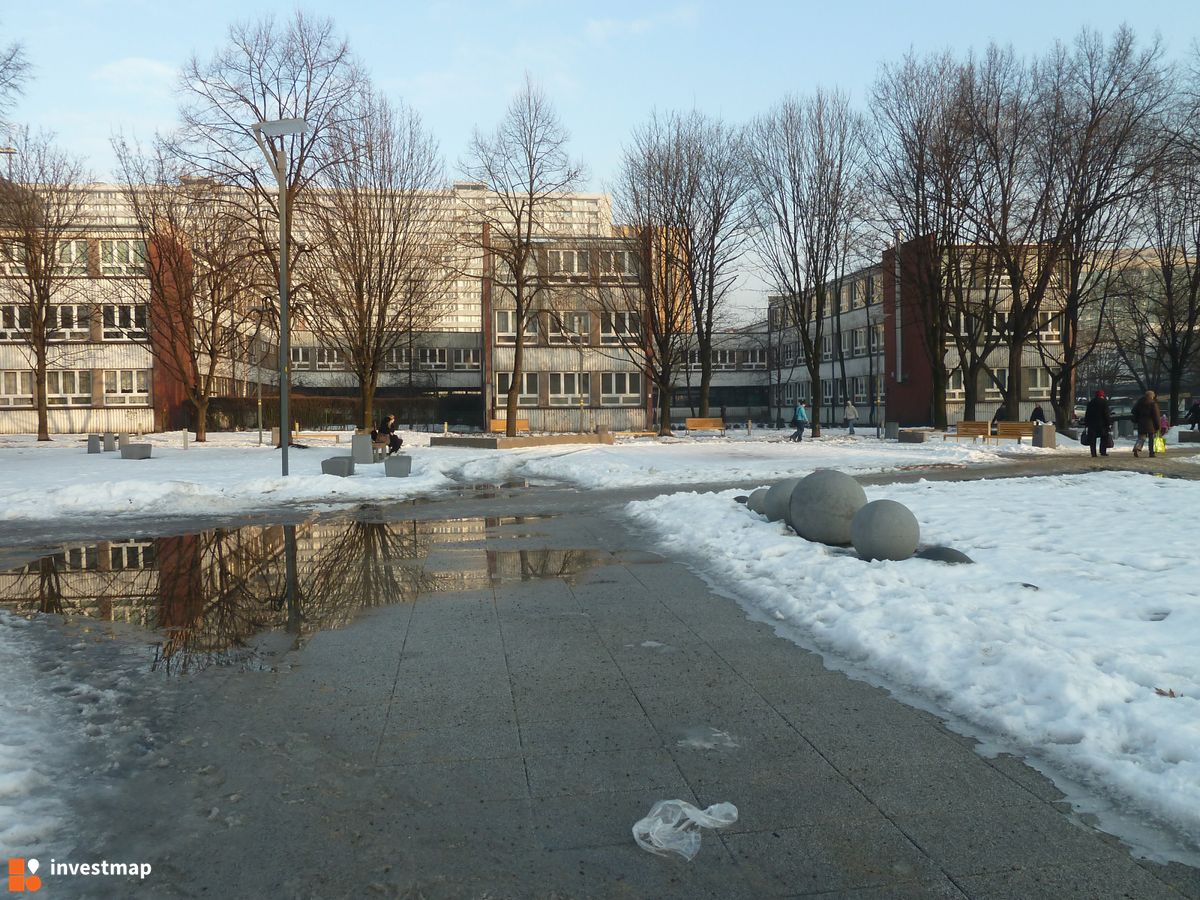 Zdjęcie [Katowice] Remont skweru "Sokolska Łąka", ul. Sokolska fot. Lukander 