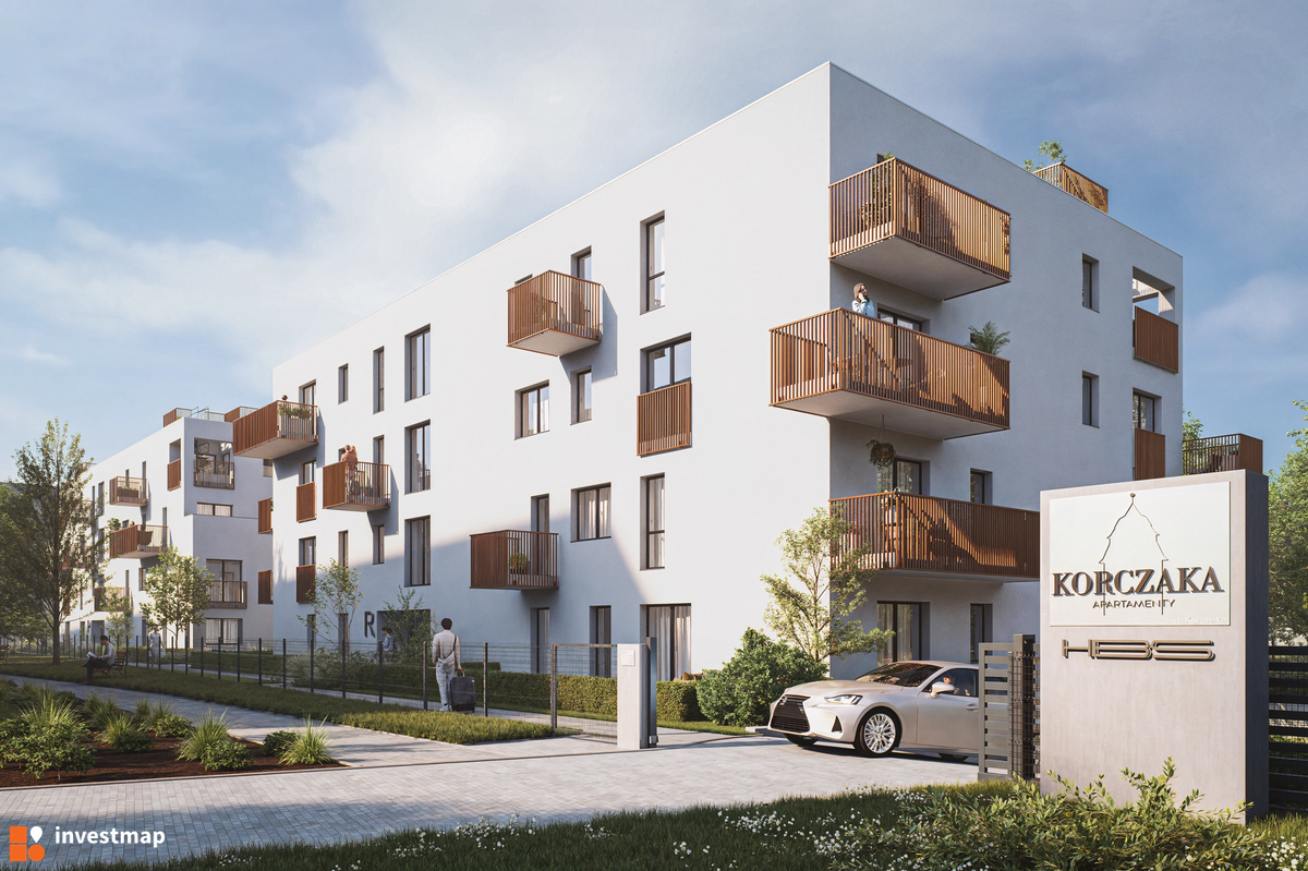 Wizualizacja Korczaka Apartamenty dodał Wojciech Jenda