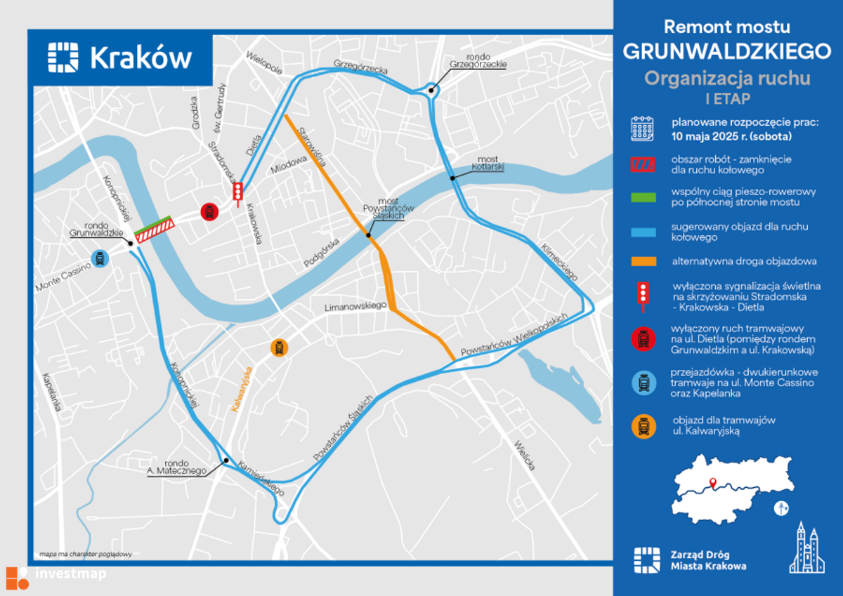 Wizualizacja Most Grunwaldzki (remont) dodał Damian Daraż 