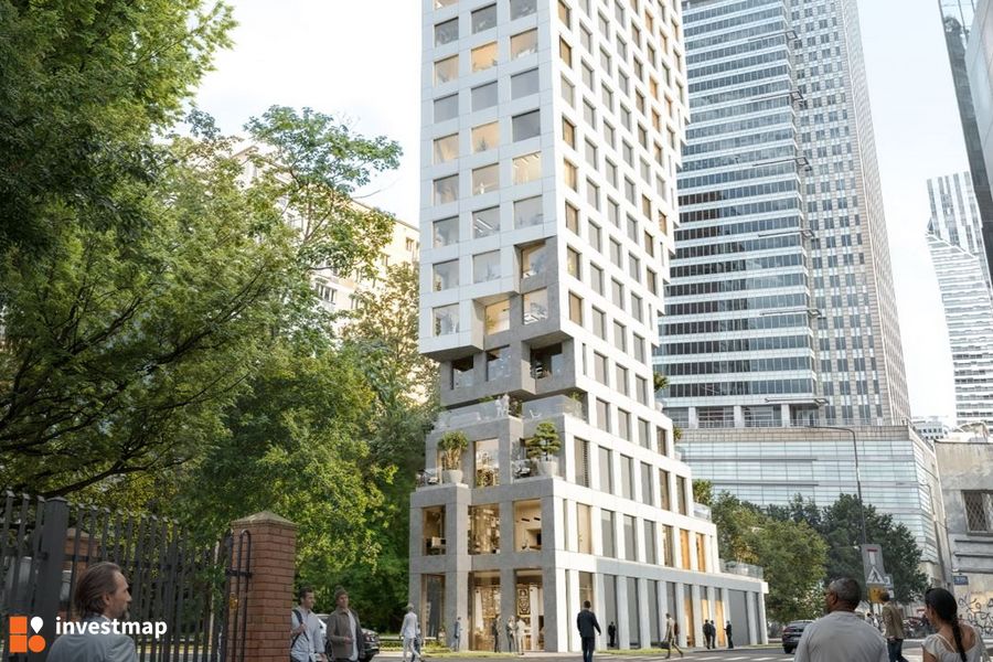 Najwęższy wieżowiec w Polsce z pozwoleniem na budowę [FILM+WIZUALIZACJE]