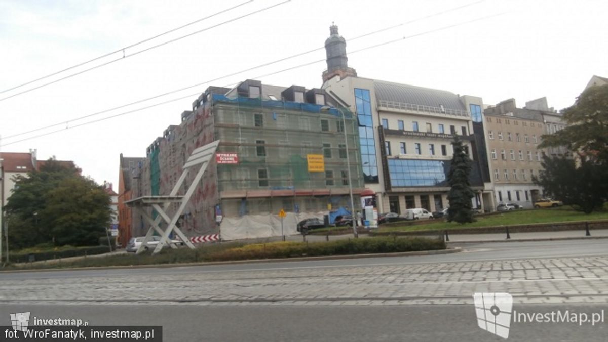 Zdjęcie [Wrocław] Hotel, ul. Łazienna fot. Jan Augustynowski