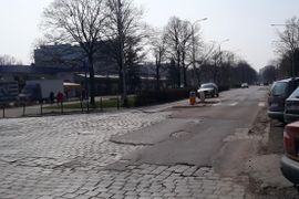 Remont ulicy Komandorskiej we Wrocławiu