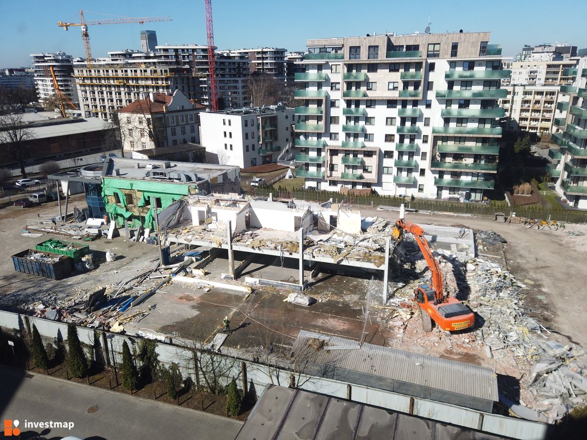 Zdjęcie Rozbiórki, ul. Cystersów 22 fot. Damian Daraż 