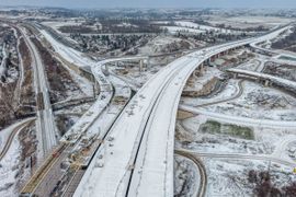 Trwa budowa S7 Wschodniej Obwodnicy Krakowa, na odcinku Mistrzejowice - Nowa Huta [FILMY]