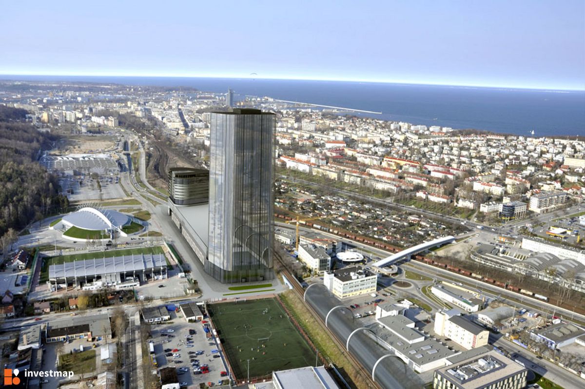 Wizualizacja [Gdynia] Kompleks biurowo-hotelowy "Panorama Business &amp; Reatil Park" dodał Jan Hawełko 