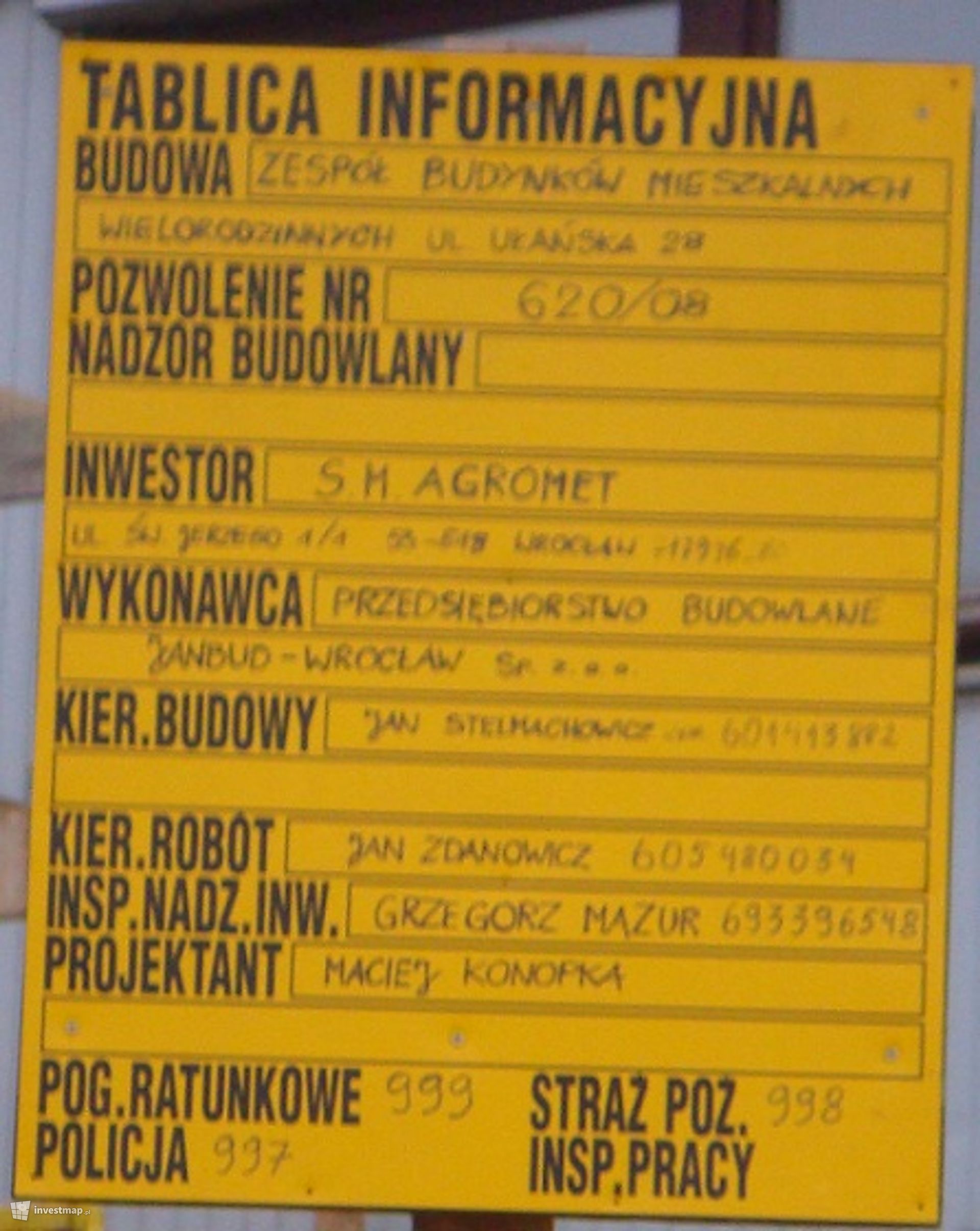 [Wrocław] Budynek wielorodzinny, ul. Ułańska