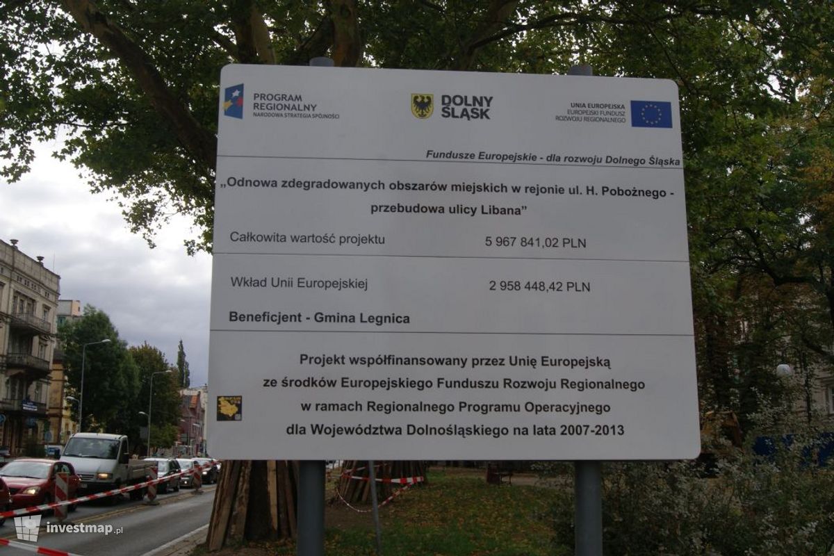 Zdjęcie [Legnica] Rewitalizacja w rejonie ul.Chrobrego i Pobożnego fot. MarcinK 