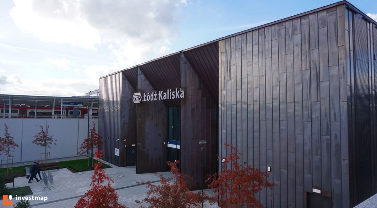 Zdjęcie Dworzec Łódź Kaliska (remont) fot. Orzech 