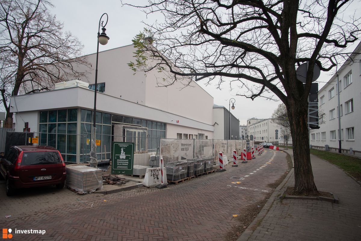 Zdjęcie Przebudowa kina Tęcza fot. Orzech 