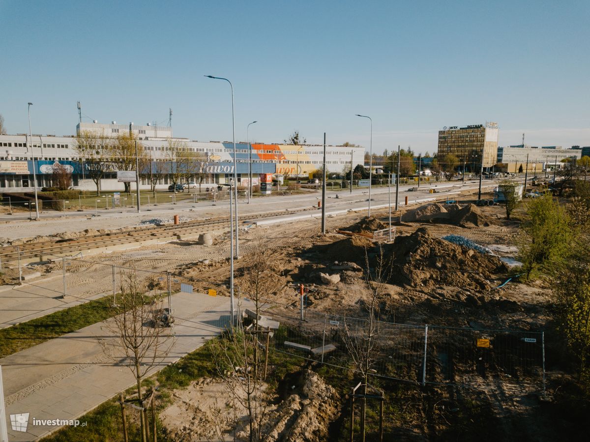 Zdjęcie Przebudowa trasy tramwajowej: Kórnicka - os. Lecha – rondo Żegrze fot. Jakub Zazula 