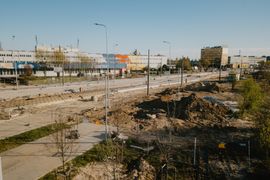 Przebudowa trasy tramwajowej: Kórnicka - os. Lecha – rondo Żegrze