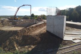 Postępują prace na budowie Wschodniej Obwodnicy Krakowa [ZDJĘCIA]
