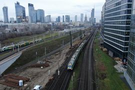 Pociągi do Warszawy Zachodniej pojadą dwoma torami podmiejskiej linii średnicowej [ZDJĘCIA]