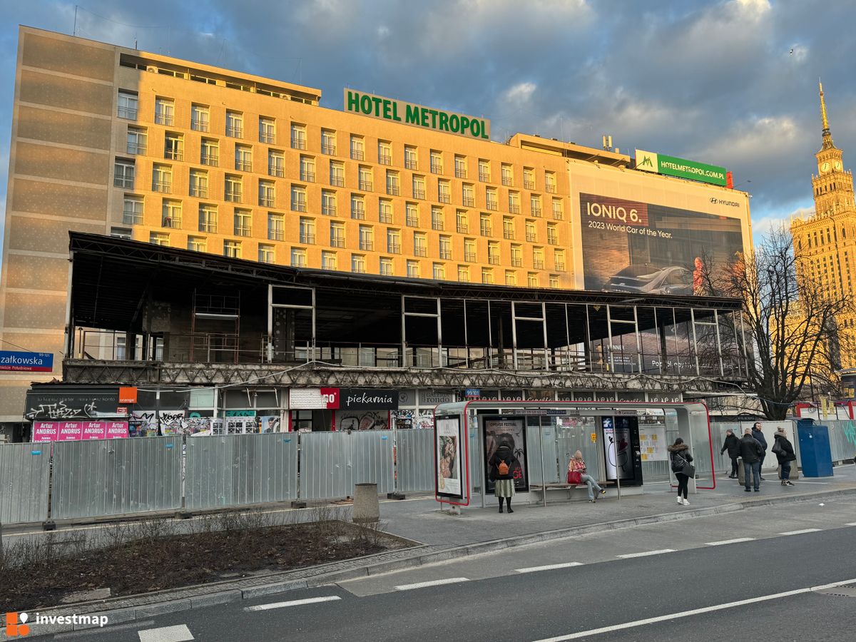 Zdjęcie Remont pawilonu Cepelii fot. Jan Augustynowski