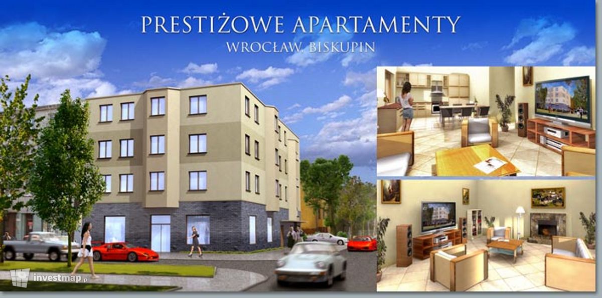 Wizualizacja [Wrocław] Budynek wielorodzinny "Apartamenty Biskupin" dodał Jan Hawełko 