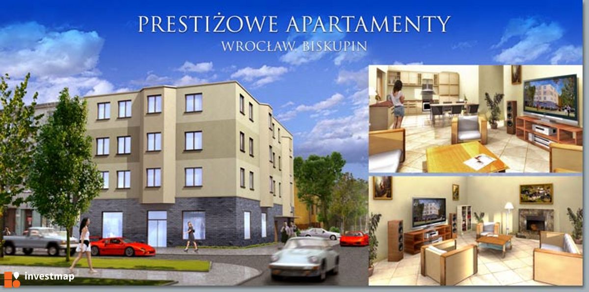 Wizualizacja [Wrocław] Budynek wielorodzinny "Apartamenty Biskupin" dodał Jan Hawełko 