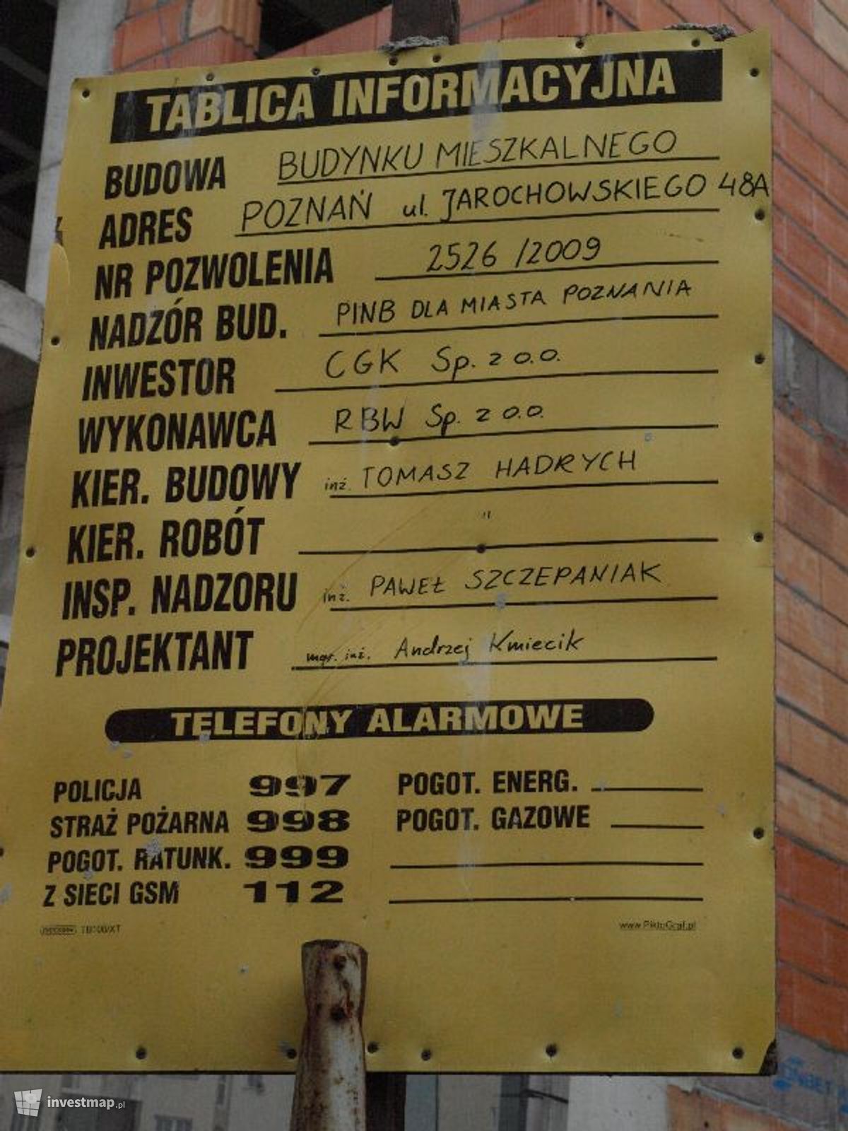 Zdjęcie [Poznań] Budynek wielorodzinny, ul. Jarochowskiego 48a fot. CiotkaStasia 