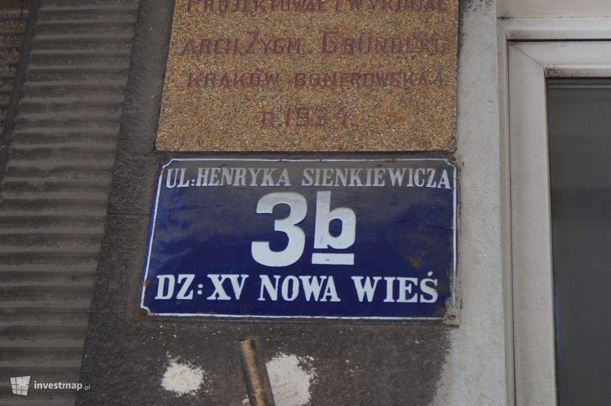Zdjęcie [Kraków] Sienkiewicza 3b fot. Damian Daraż 