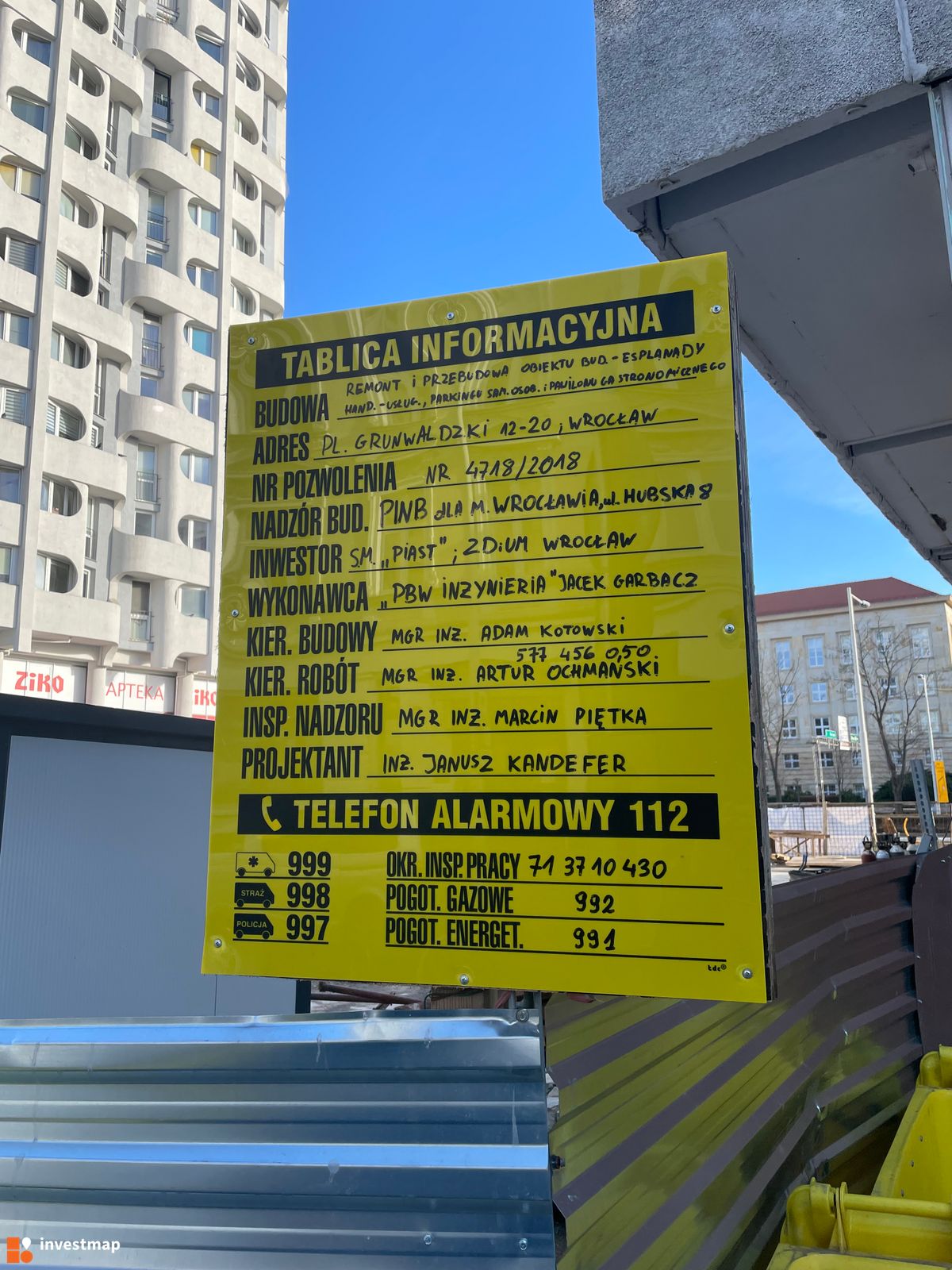 Zdjęcie Remont esplanady Manhattanu fot. Jakub Zazula 