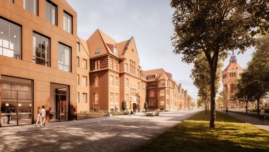 We Wrocławiu powstanie apartamentowy projekt premium, z publicznym placem i wewnętrznym ogrodem [WIZUALIZACJE]