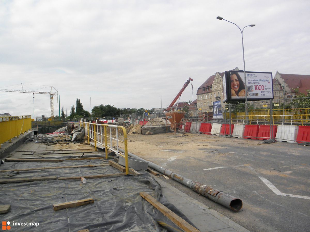 Zdjęcie [Poznań] Przebudowa węzła Rondo Kaponiera fot. PieEetrek 