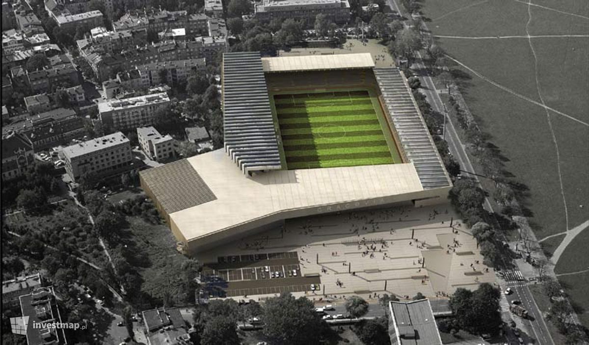 Wizualizacja Stadion Cracovii dodał MatKoz 