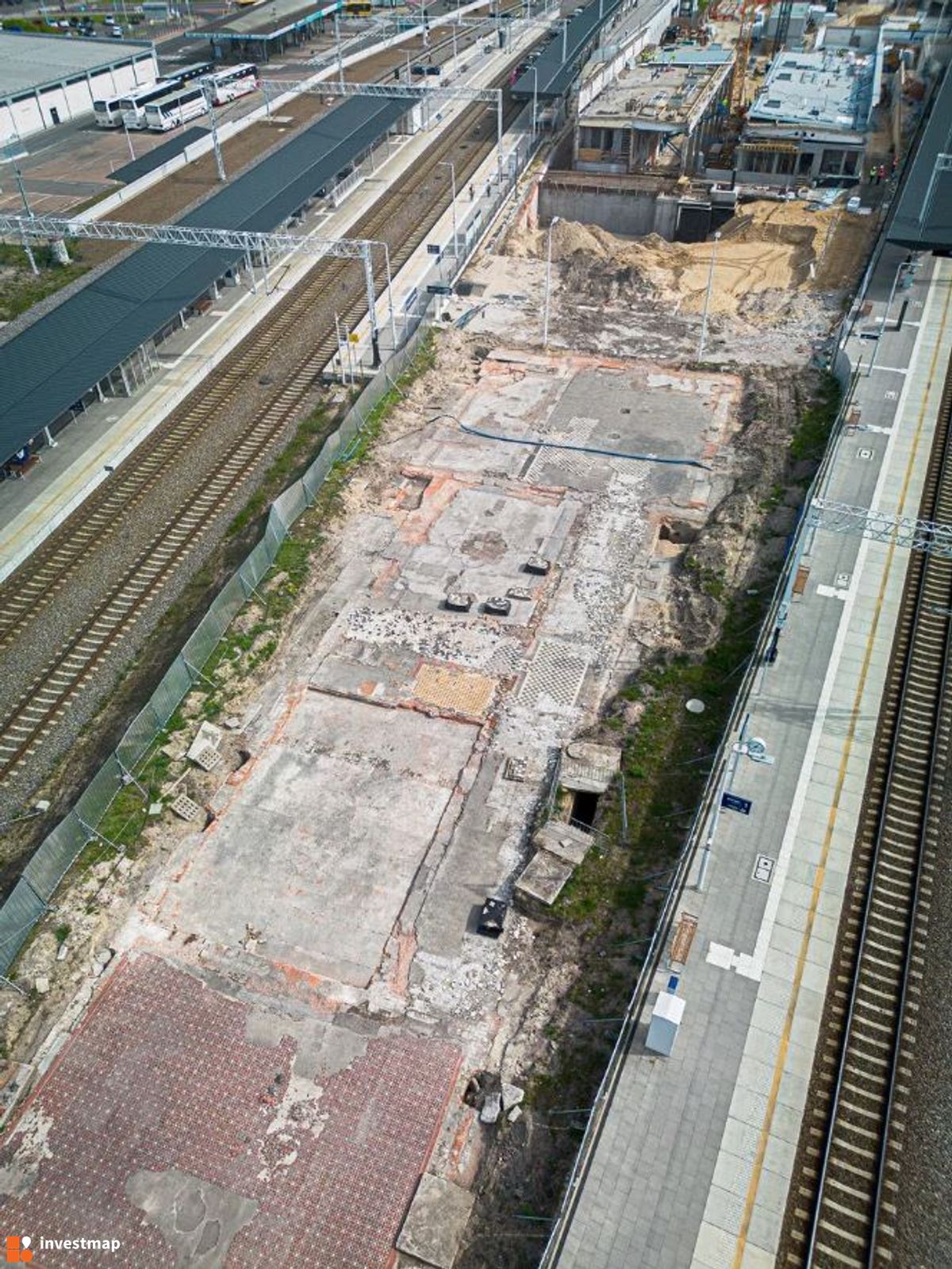 Zdjęcie Dworzec Łódź Kaliska (remont) fot. Orzech 