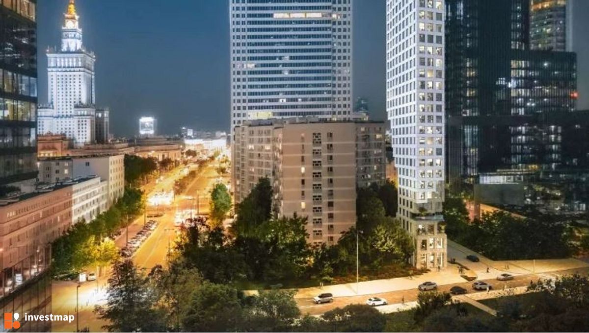 Wizualizacja [Warszawa] Wieżowiec "Pin Tower" dodał Orzech 