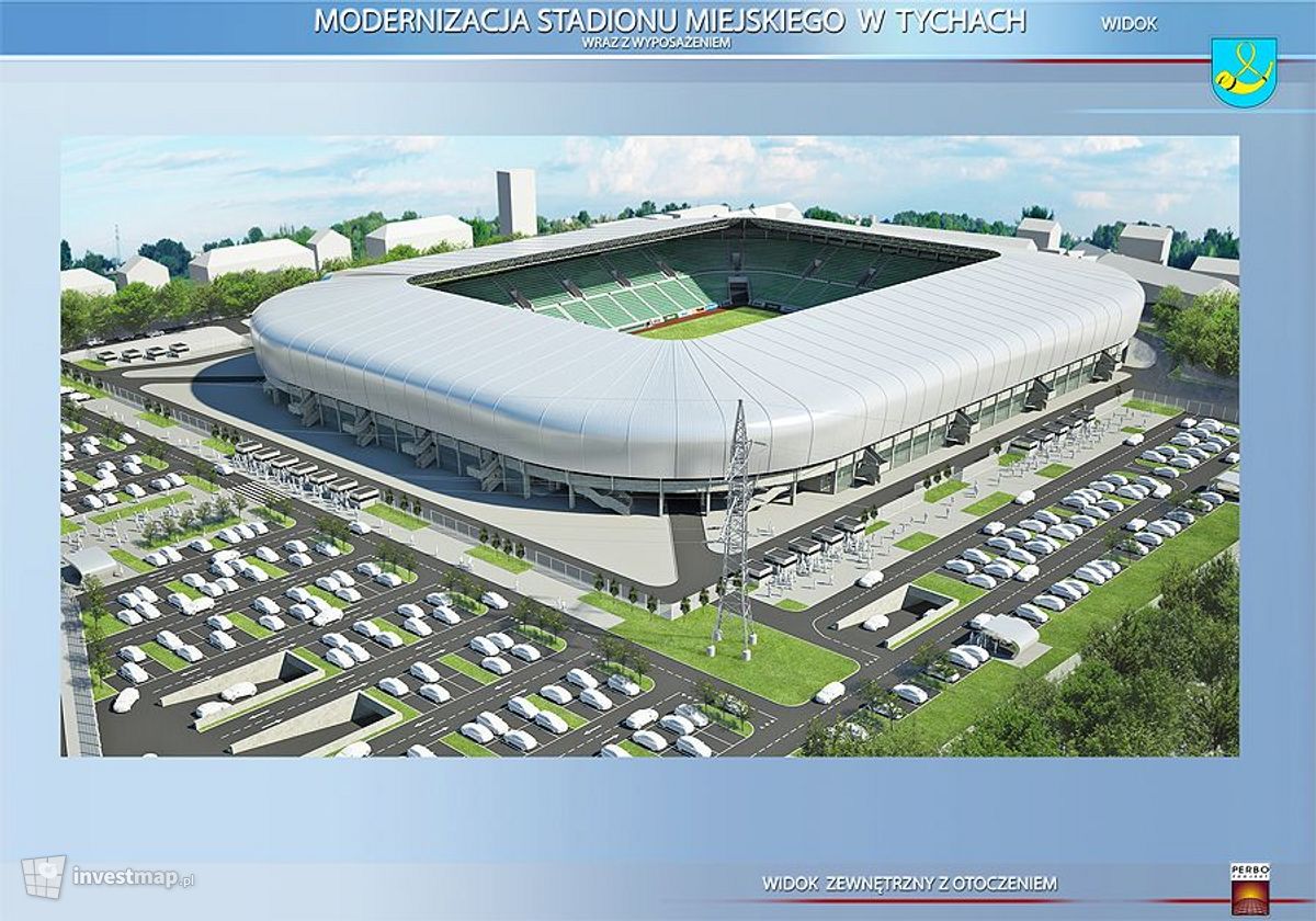 Wizualizacja Stadion Miejski w Tychach dodał MatKoz 