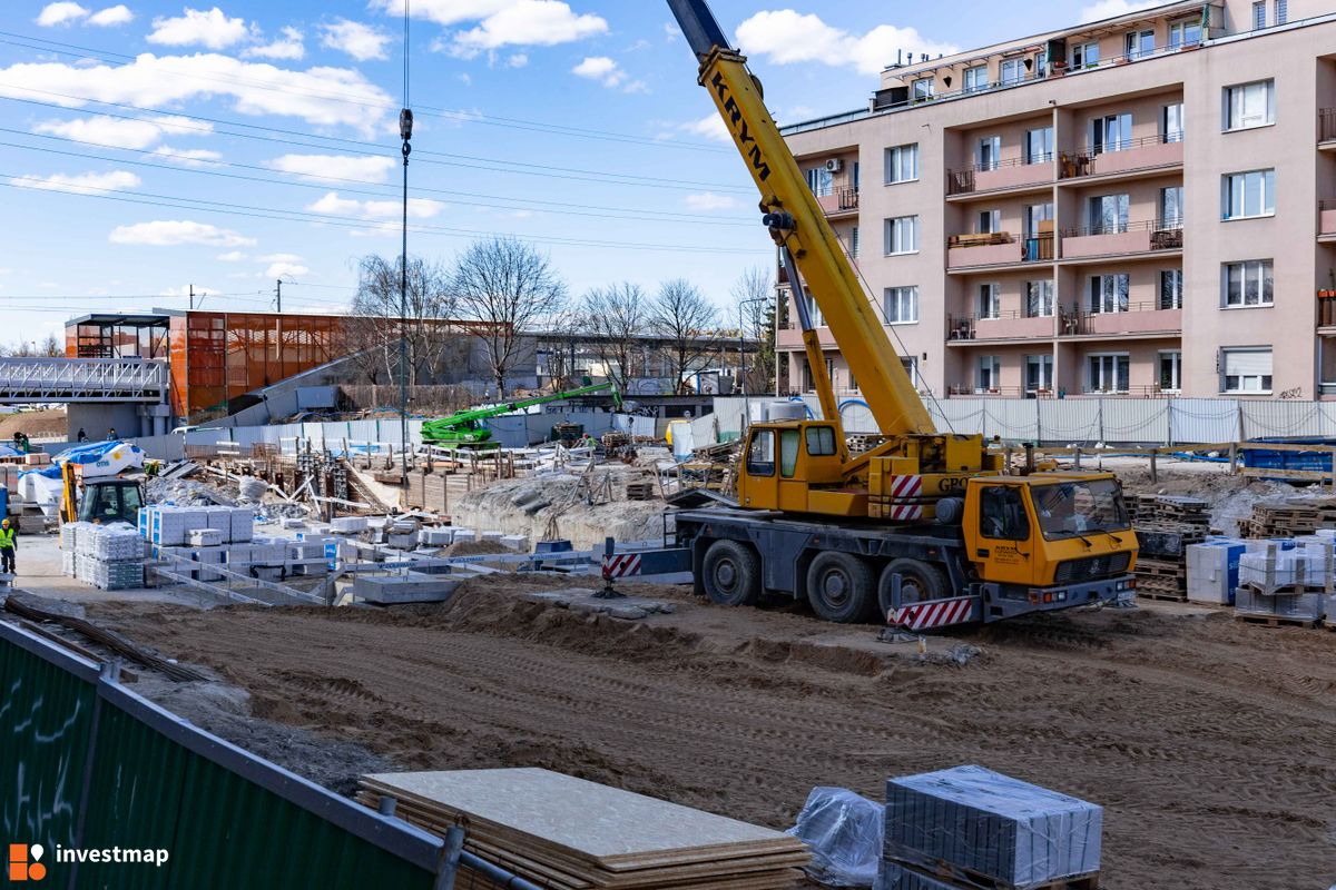 Zdjęcie [Warszawa] Budowa Stacji Metra linii M2 C7 - Młynów fot. Jakub Zazula 
