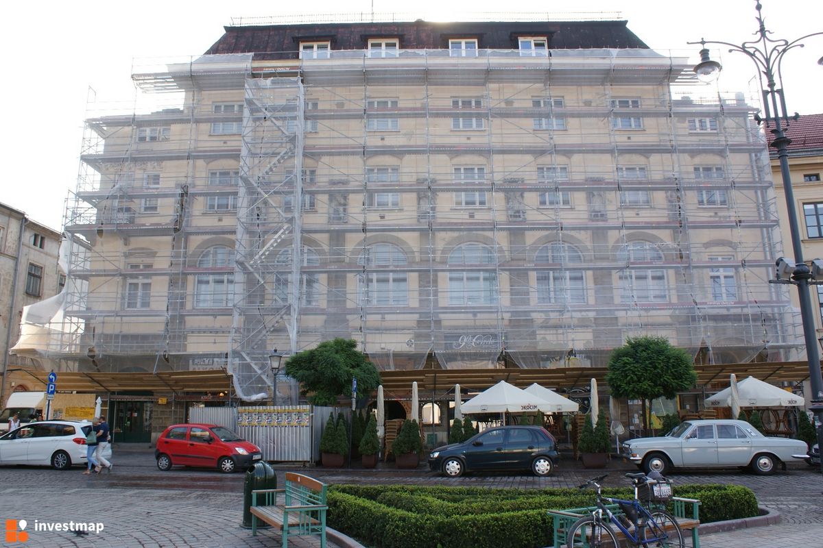 Zdjęcie [Kraków] Remont Kamienicy, Plac Szczepański 8 fot. Damian Daraż 