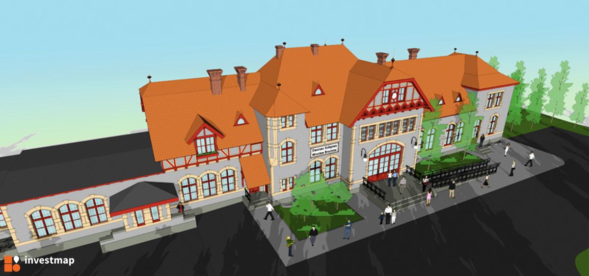Wizualizacja [Wrocław] Dworzec "Wrocław Brochów" (remont) dodał Jan Hawełko 