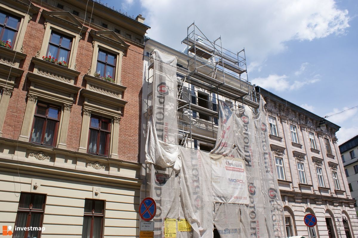 Zdjęcie [Kraków] Remont Kamienicy, ul. Krzywa 4 fot. Damian Daraż 