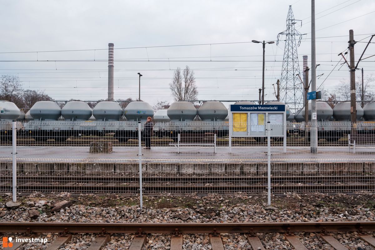 Zdjęcie Dworzec PKP w Tomaszowie Mazowieckim (modernizacja) fot. Jakub Zazula 
