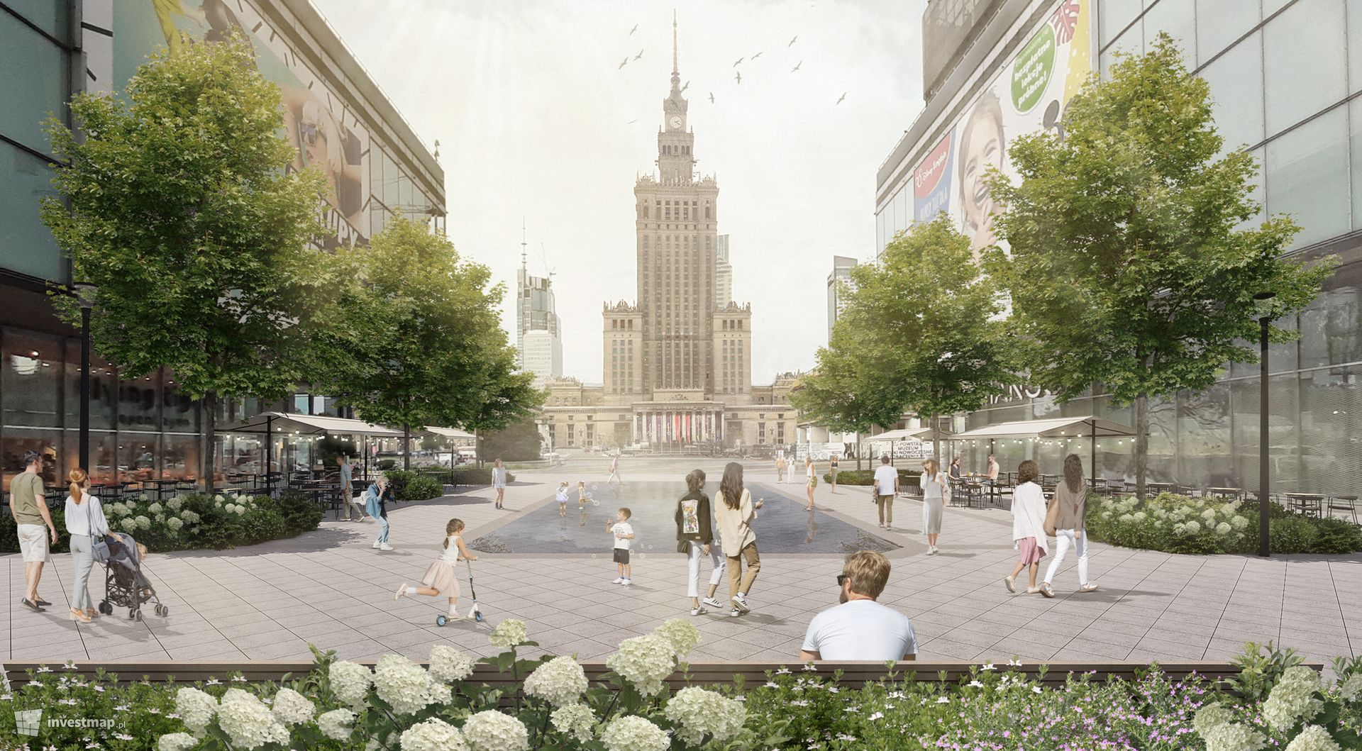 Ogłoszono przetarg na rewitalizację i przebudowę rejonu ulic Złotej i Zgody w Warszawie 