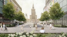 Ogłoszono przetarg na rewitalizację i przebudowę rejonu ulic Złotej i Zgody w Warszawie [WIZUALIZACJE]