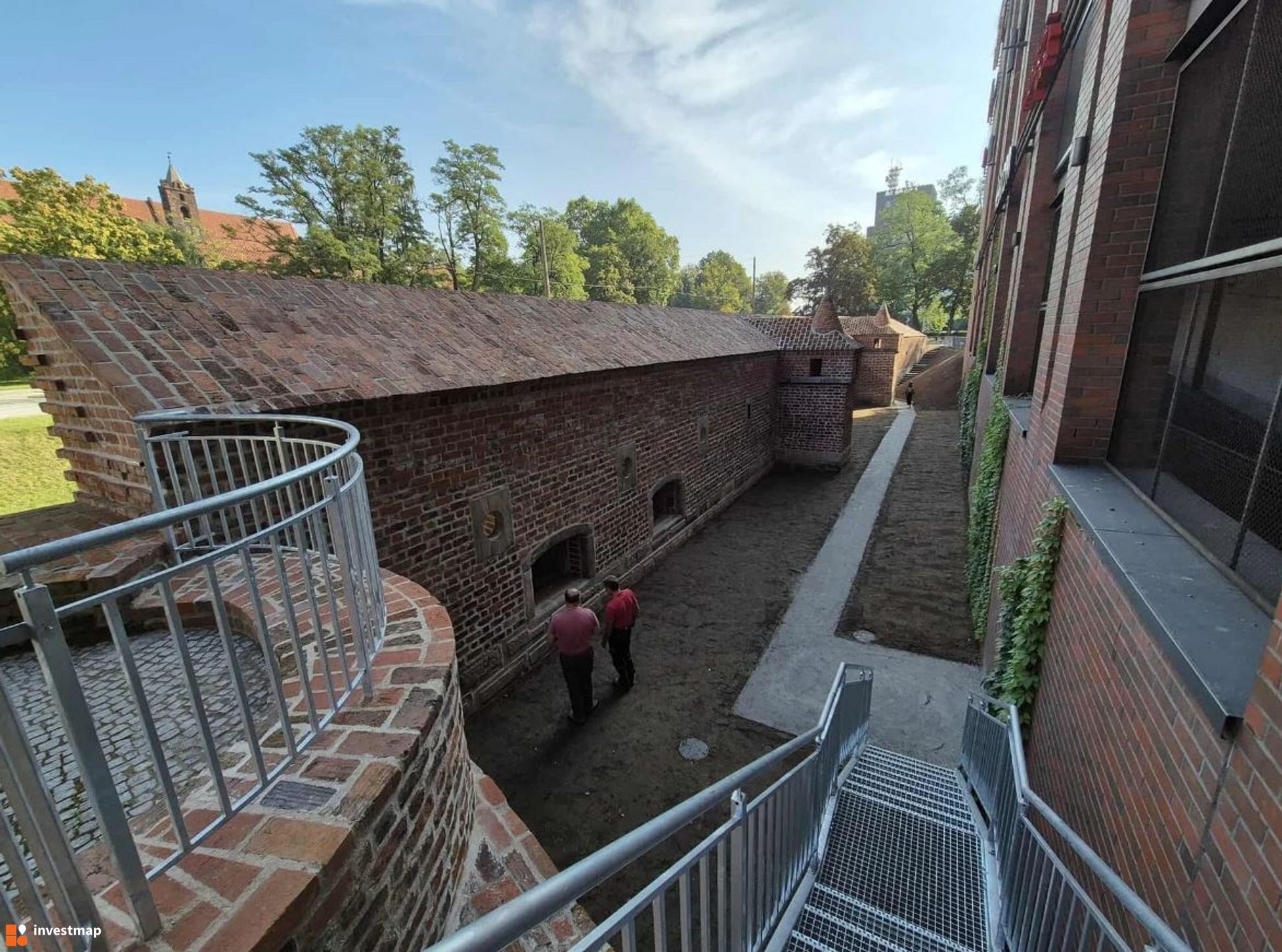 Zabytkowa Basteja Hioba w centrum Wrocławia przeszła remont 
