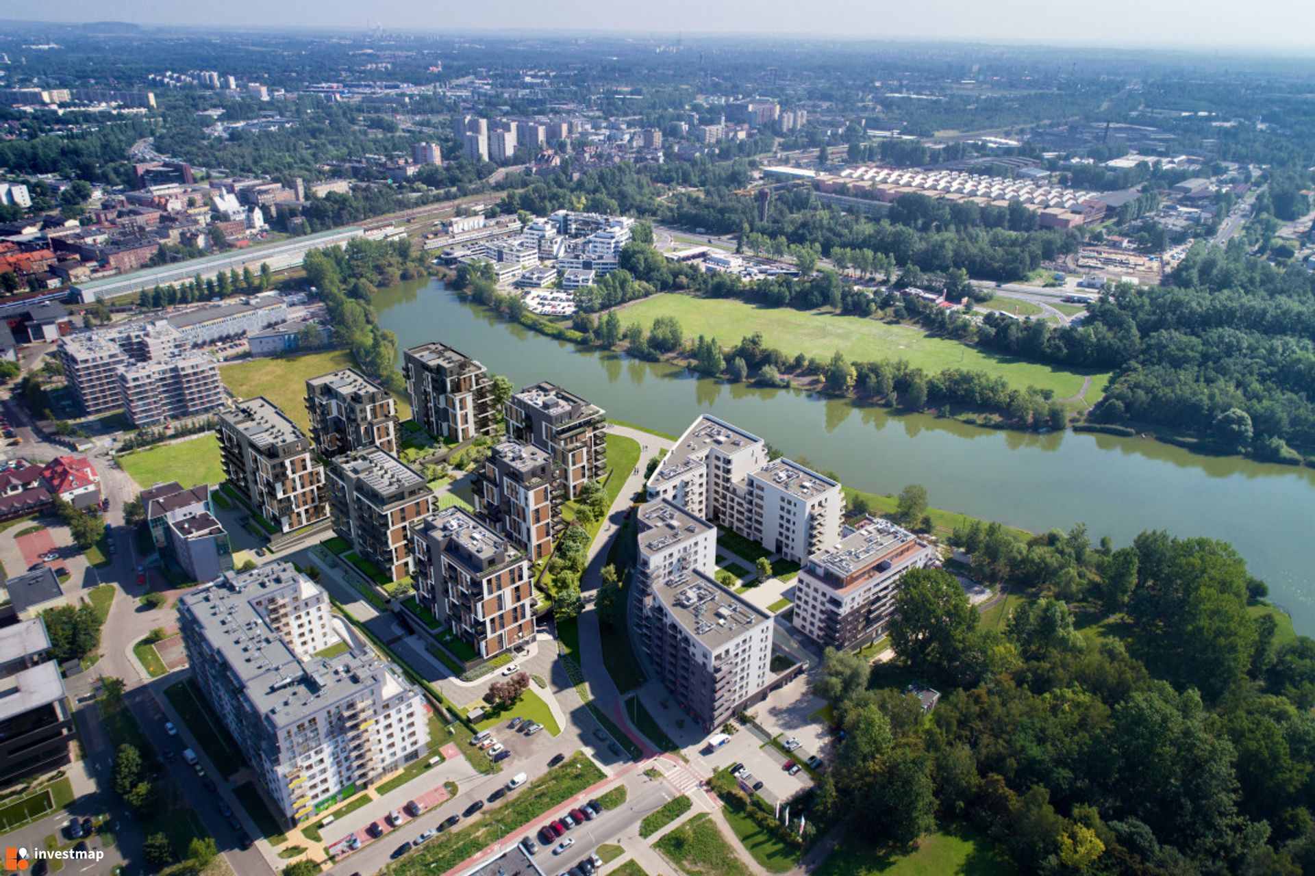 OKAM zakończył budowę osiedla Inspire w Katowicach, w Dolinie Trzech Stawów