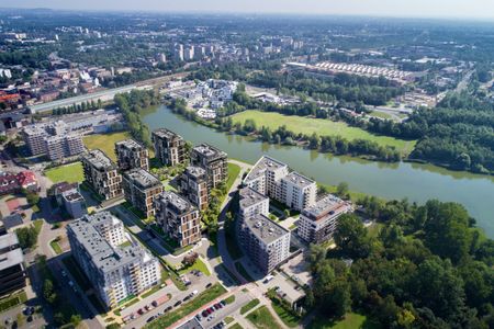 OKAM zakończył budowę osiedla Inspire w Katowicach, w Dolinie Trzech Stawów [ZDJĘCIA]