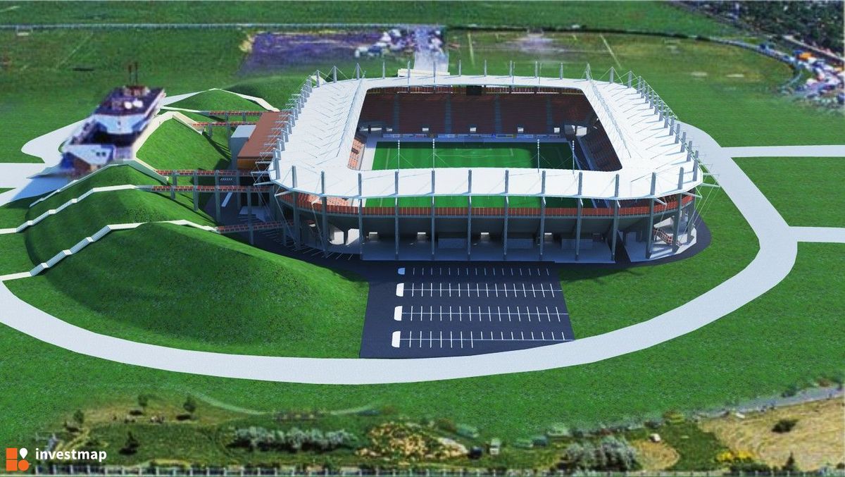 Wizualizacja [Lubin] Nowy stadion Zagłębia "Dialog Arena" dodał Jan Hawełko 
