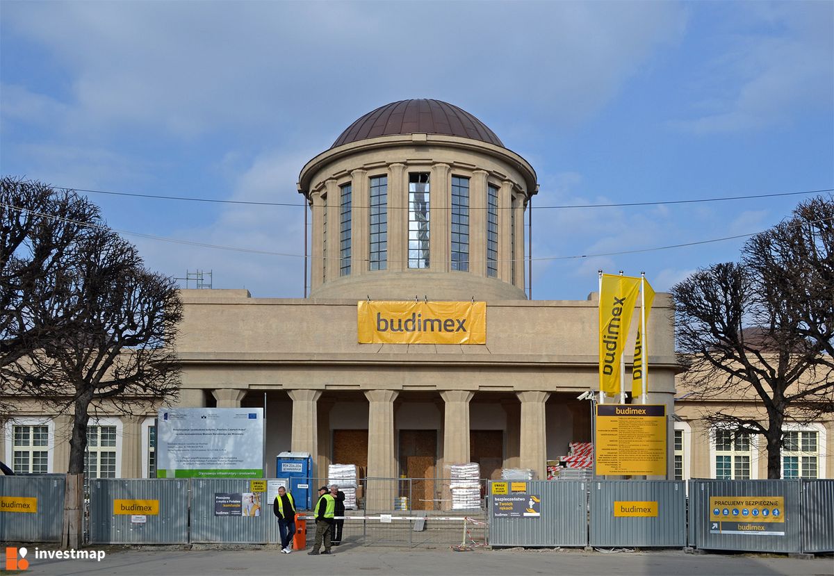 Zdjęcie [Wrocław] Pawilon Czterech Kopuł (remont) fot. alsen strasse 67 