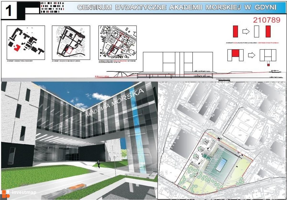 Wizualizacja [Gdynia] Centrum Dydaktyczne Akademii Morskiej dodał MatKoz 