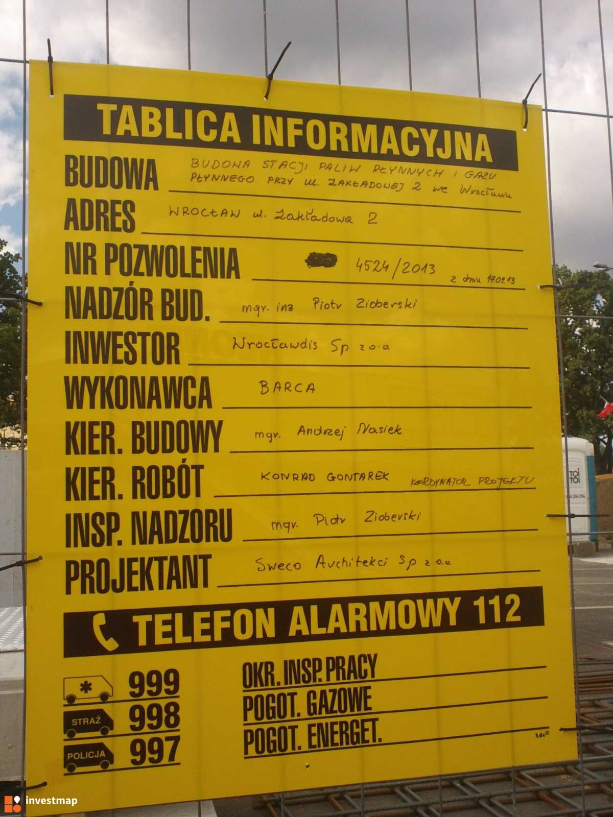 Zdjęcie [Wrocław] Stacja paliw Leclerc fot. Orzech 