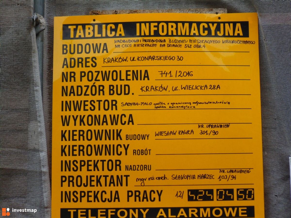 Zdjęcie [Kraków] Remont Kamienicy, ul. Konarskiego 30 fot. Damian Daraż 
