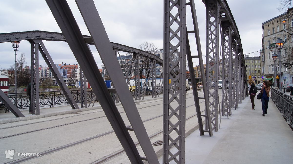 Zdjęcie [Wrocław] Mosty Młyńskie (remont) fot. akcentoffice 
